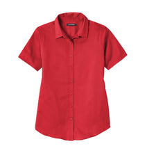 Load image into Gallery viewer, LADIES BOTTON DOWN SHORT SLEEVE P-A  LW809