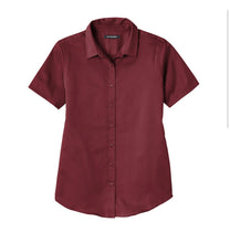 Load image into Gallery viewer, LADIES BOTTON DOWN SHORT SLEEVE P-A  LW809