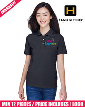 Load image into Gallery viewer, POLOS  HARRITON LADIES 60/40 M265W