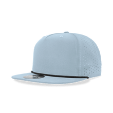 Load image into Gallery viewer, Decky 5 Panel High Profile Perforated Rope Hat 6226
