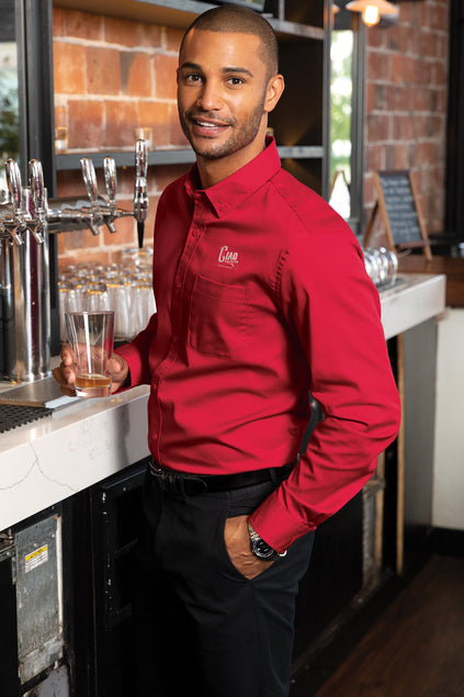 MEN BOTTON DOWN LONG SLEEVE P-A W808