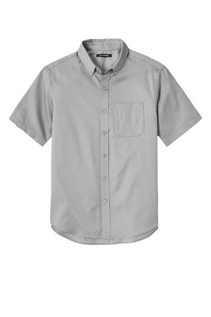 Men Button Down Short Sleeve Shirts