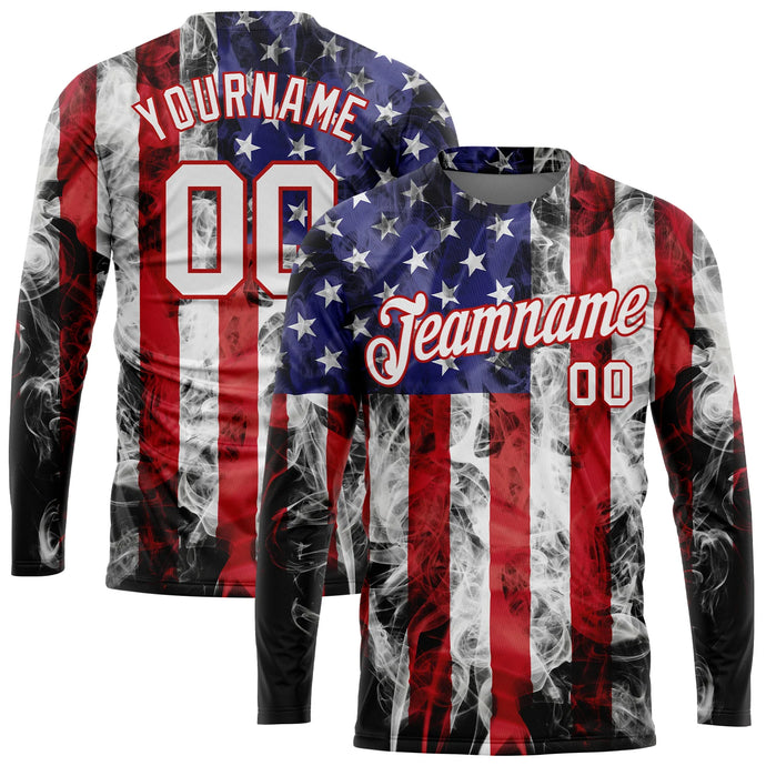 Custom long sleeve sublimation