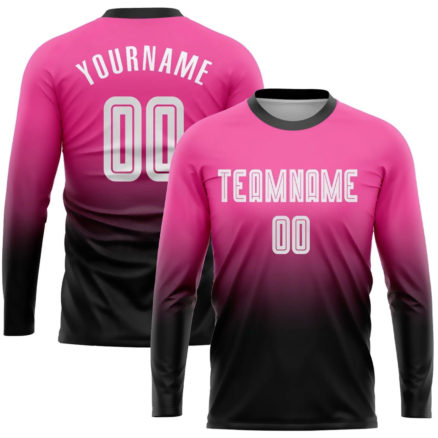 Custom long sleeve sublimation