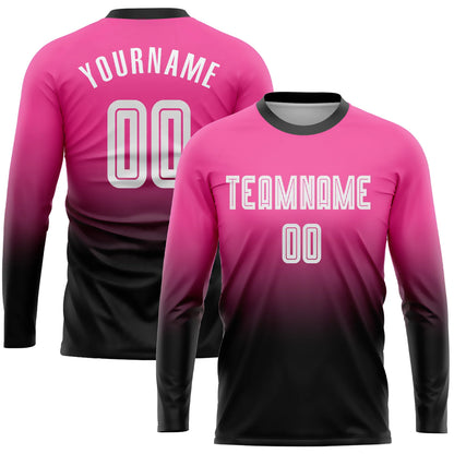 Custom long sleeve sublimation