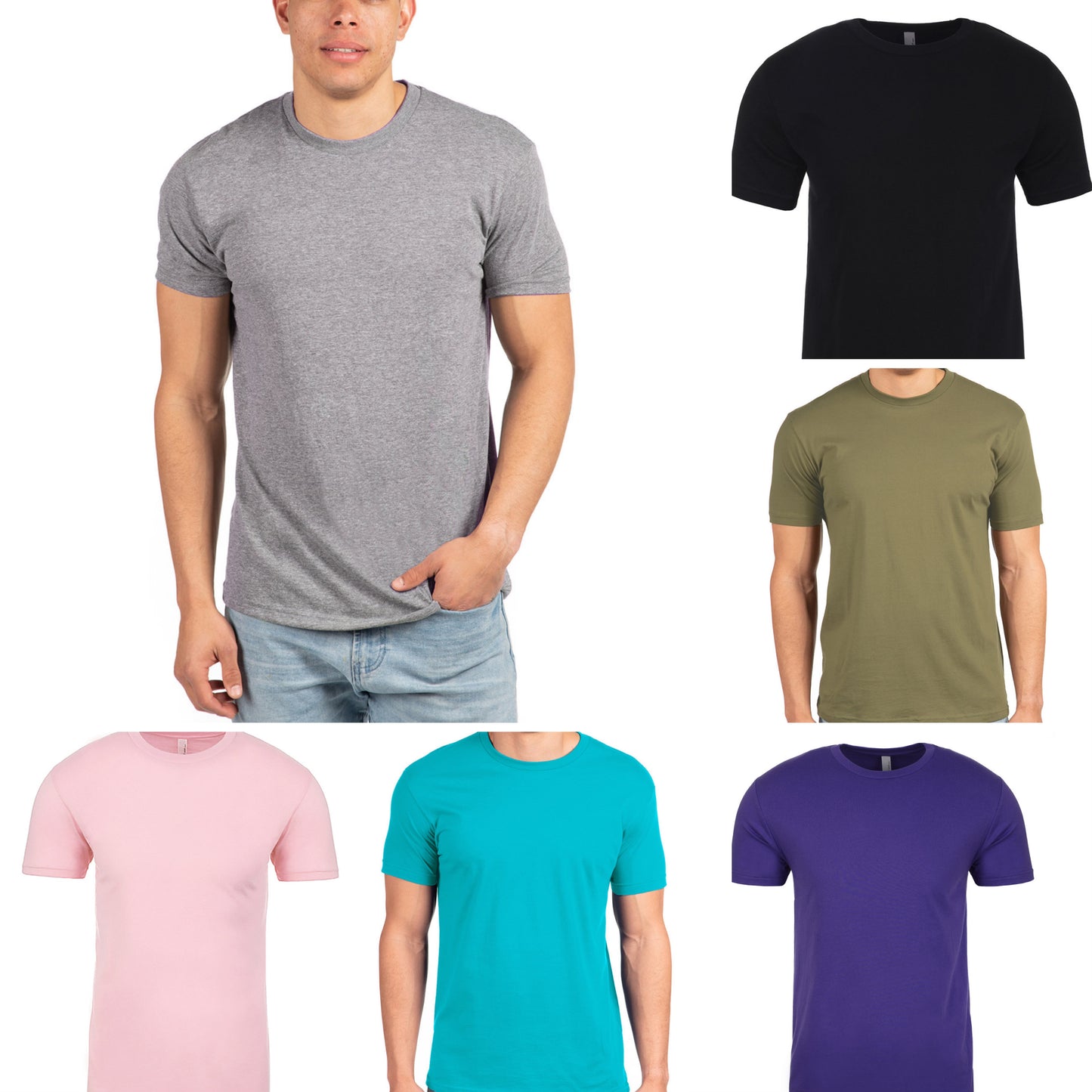 TSHIRTS MEN  NEXT LEVEL 3600