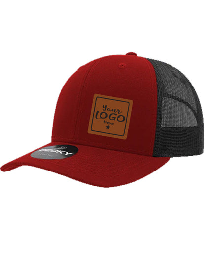 TRUCKER DECKY LEATHER PATCH