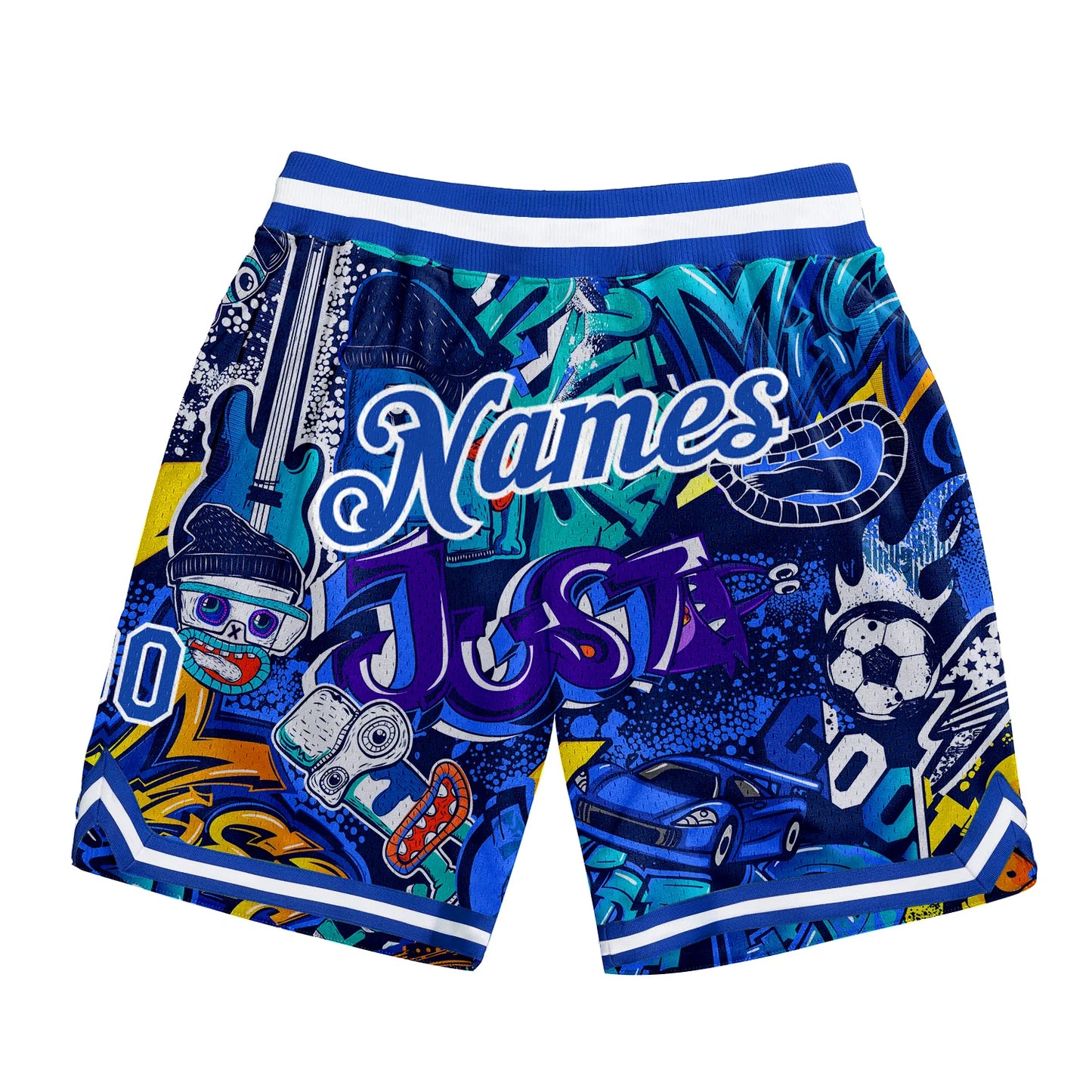 Custom short sublimation