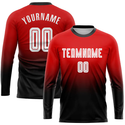 Custom long sleeve sublimation