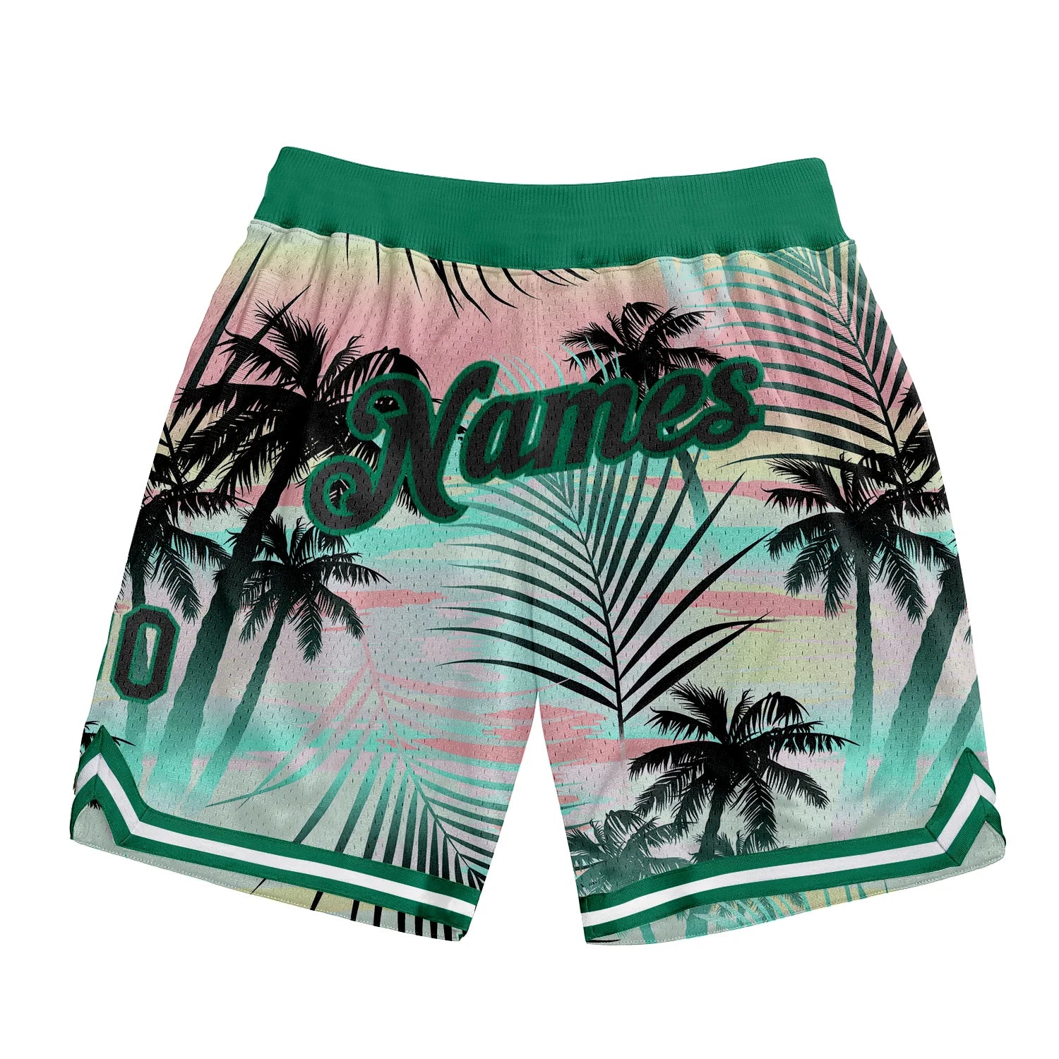 Custom short sublimation