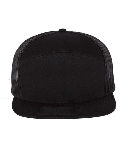 trucker leather patch hat