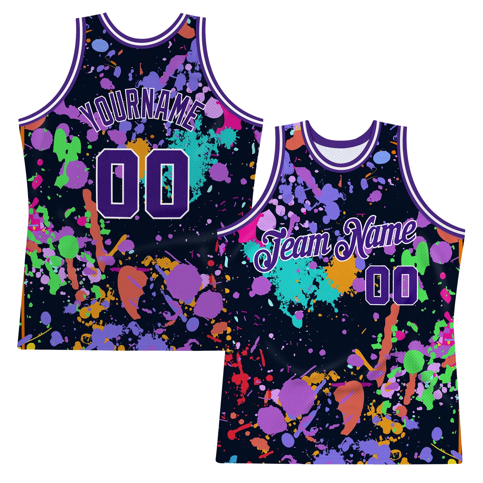 Custom basketball jersey