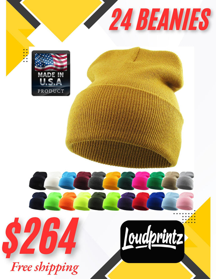 24 BEANIE PACK