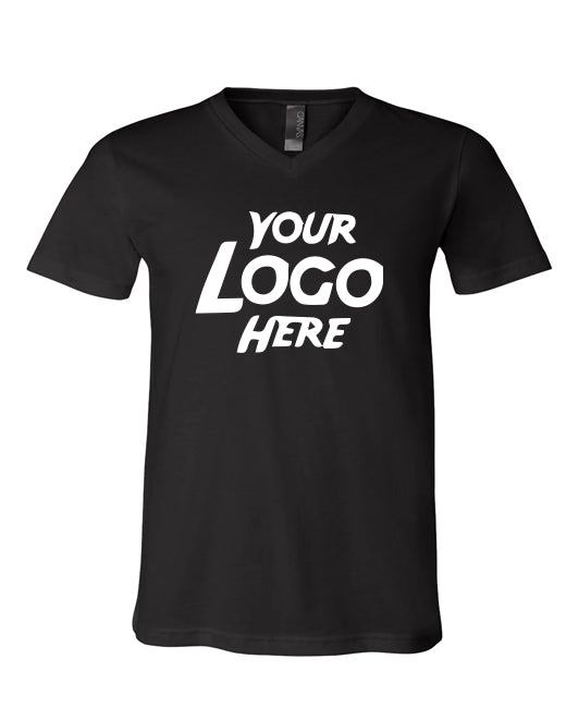 TSHIRTS V NECK BELLA CANVAS 3005