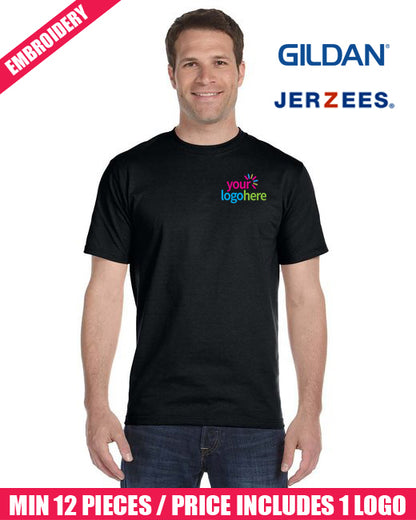 TSHIRTS MEN GILDAN 100 COTTON G500